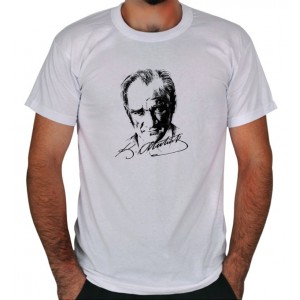 Atatürk Baskılı Tişört 2