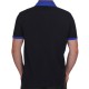 Polo Yaka Tişört (Lacoste Tişört) Modelli Kol Bantlı Lacivert - Saksmavi