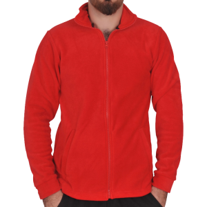 Toptan Polar Mont Kırmızı 2 Cepli