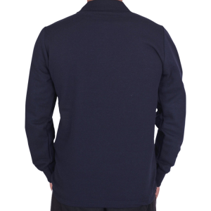 Polo Yaka Sweatshirt Lacivert Polo Yaka Sweatshirt Lacivert