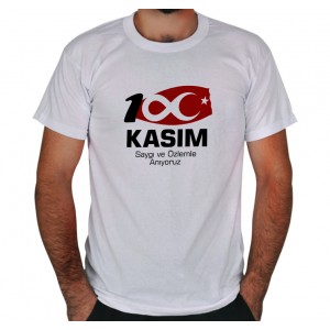 10 Kasım Baskılı Tişört 1 10 Kasım Baskılı Tişört 1