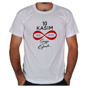 10 Kasım Baskılı Tişört 2 10 Kasım Baskılı Tişört 2