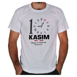 10 Kasım Baskılı Tişört 8 10 Kasım Baskılı Tişört 8