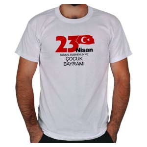 23 Nisan Çocuk Bayramı Baskılı Tişört 5 23 Nisan Çocuk Bayramı Baskılı Tişört 5