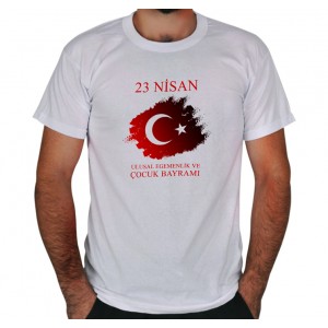 23 Nisan Çocuk Bayramı Baskılı Tişört 8