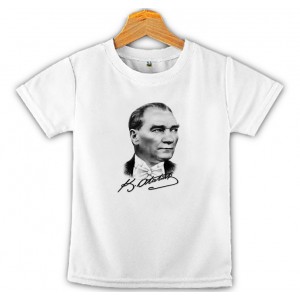 Atatürk Baskılı Çocuk Tişört 3 Atatürk Baskılı Çocuk Tişört 3