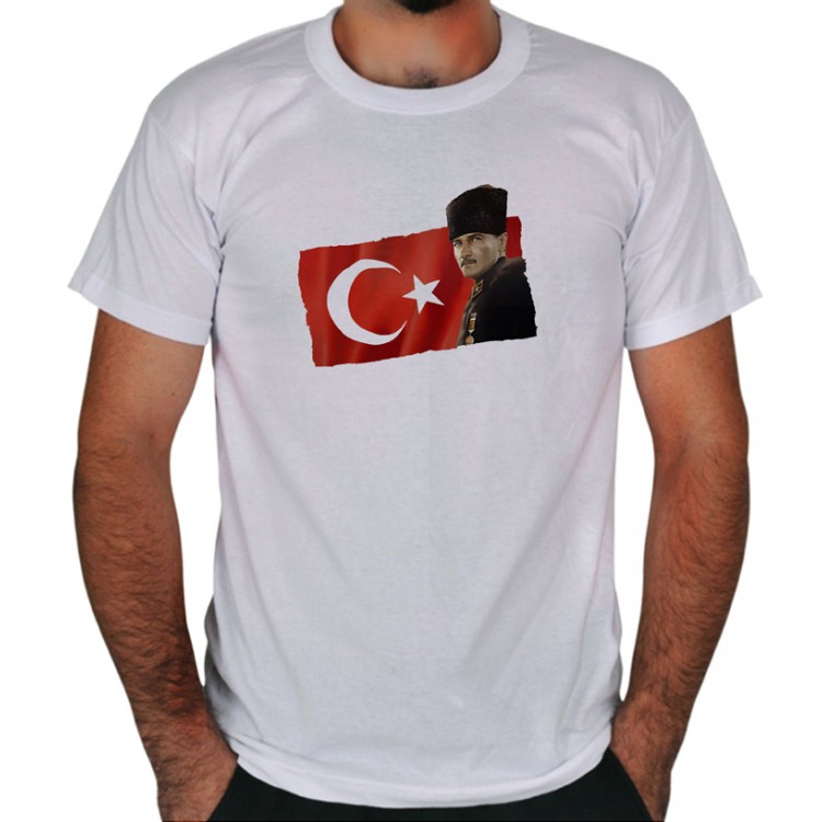 Atatürk Baskılı Tişört 5