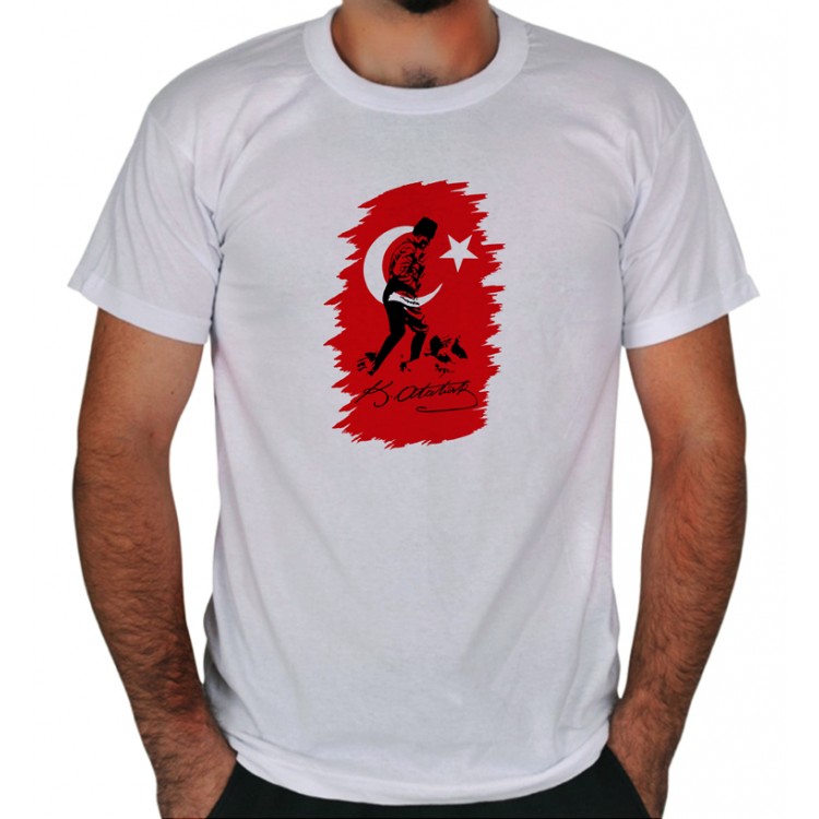 Atatürk Baskılı Tişört 6