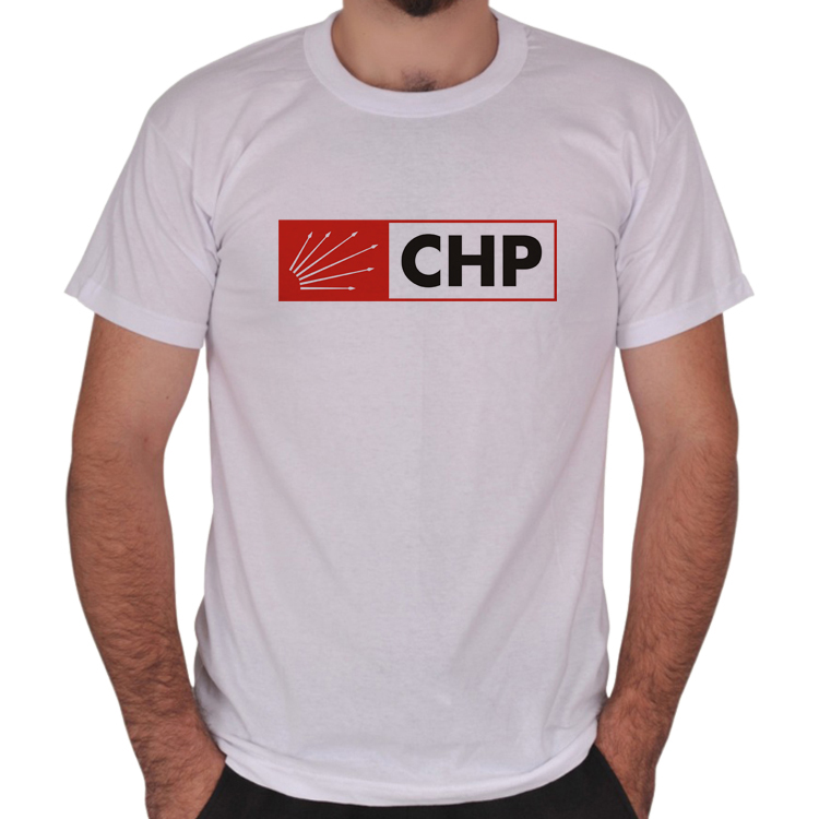 Parti (CHP) Logo Baskılı Tişört
