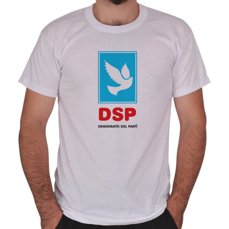 Parti (DSP) Logo Baskılı Tişört