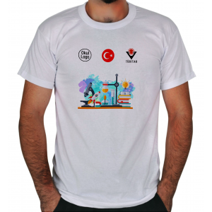 Tübitak Bilim Fuarı Baskılı Tişörtler 6 Tübitak Bilim Fuarı Baskılı Tişörtler 6