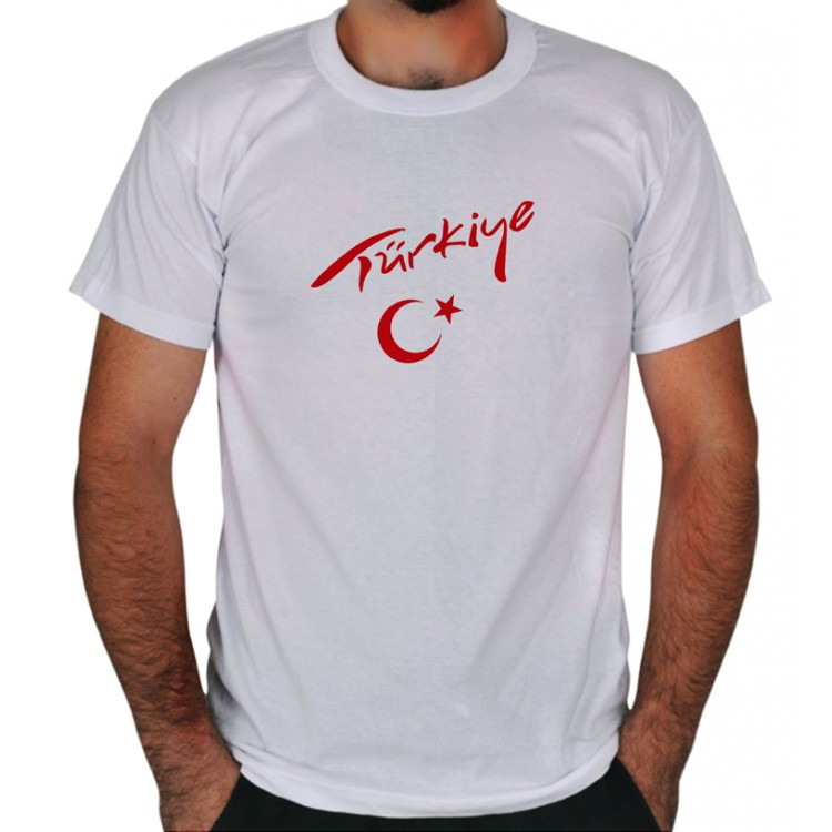 Türk Bayrağı Ayyıldız Baskılı Tişört 10