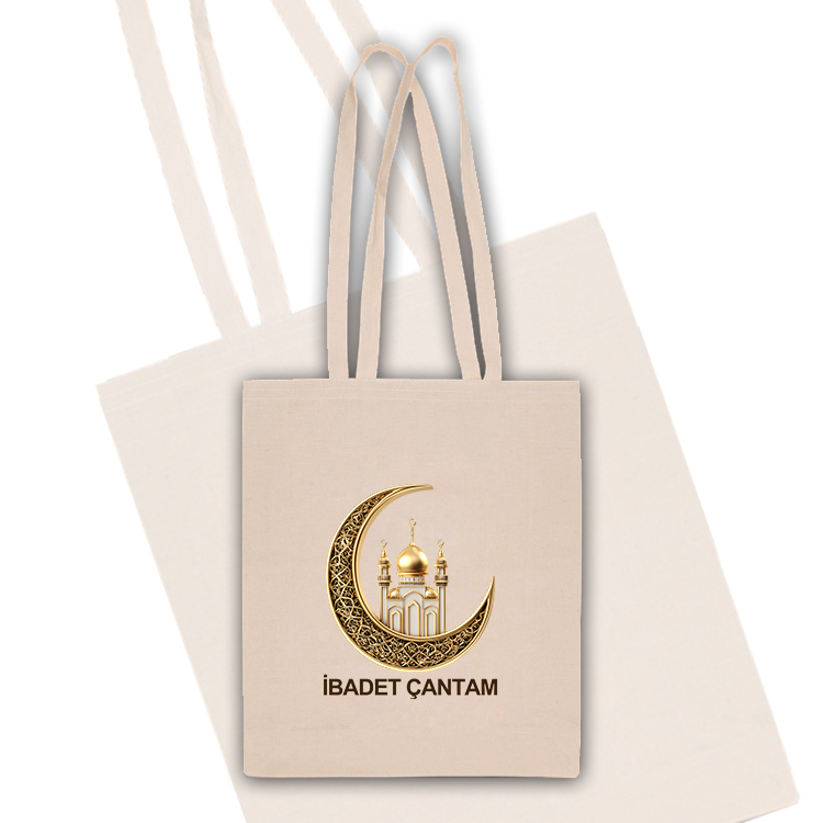 Ham Bez Çanta Ramazan Bayramı Baskılı 6
