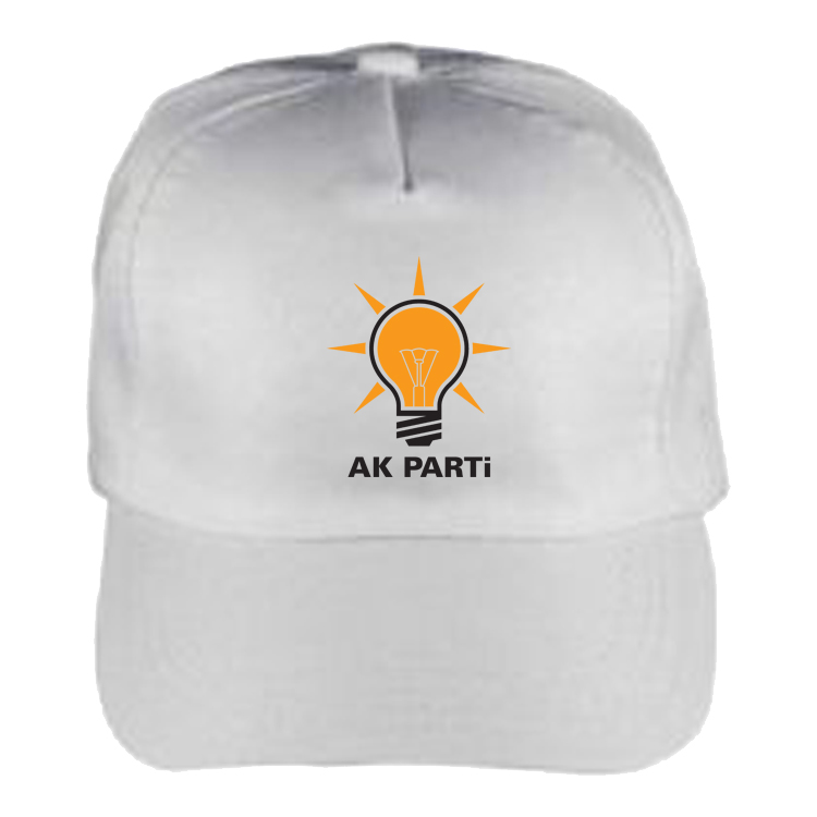 Siyasi Parti Logo Baskılı Şapka (AKP - Adalet ve Kalkınma Partisi)