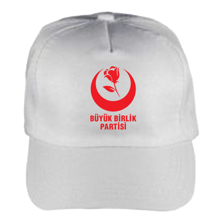 Siyasi Parti Logo Baskılı Şapka (Büyük Birlik Partisi)